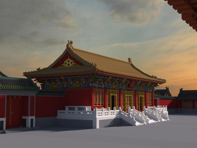 我的世界:玩家80小时自制"明朝宫殿",网友:世界级建筑